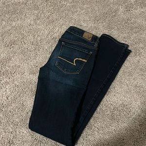 American eagle skinny jeans size 2 Long